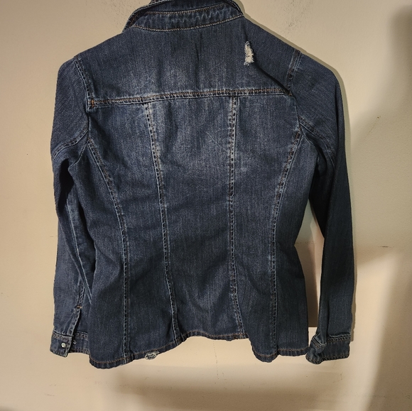 1G womems jean jacket size small - Picture 4 of 4